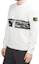 Details for Stone Island 白色山岳印花圓領長袖衛衣 721563094-V0093