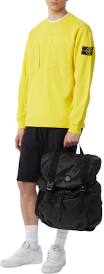 STONE ISLAND 黃色長袖圓領標誌補丁衛衣 781563954-V0030 Shop STONE ISLAND 黃色長袖圓領標誌補丁衛衣 781563954-V0030