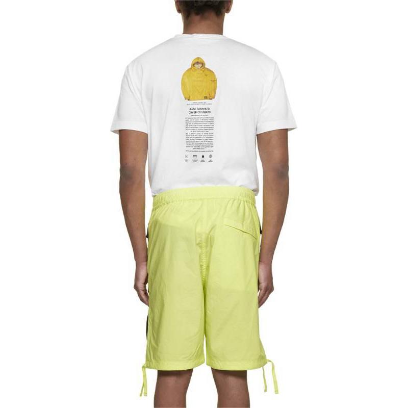Stone Island  Yellow Elastic Waist Casual Shorts with Logo. 7615L0703-V0031 圖 4