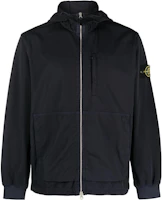 STONE ISLAND Zip-Up Hooded Jacket Navy Blue 791566853-V0020 STONE ISLAND Zip-Up Hooded Jacket Navy Blue 791566853-V0020