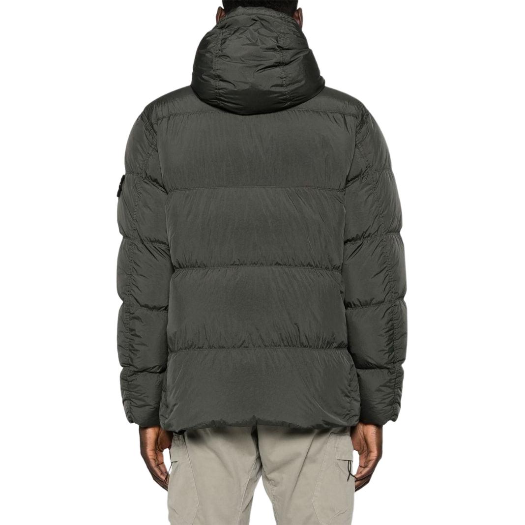 Stone Island  Zip Hoodie Jacket - Solid Color, Carbon Gray, Relaxed Fit. 811540723-V0062 圖 6