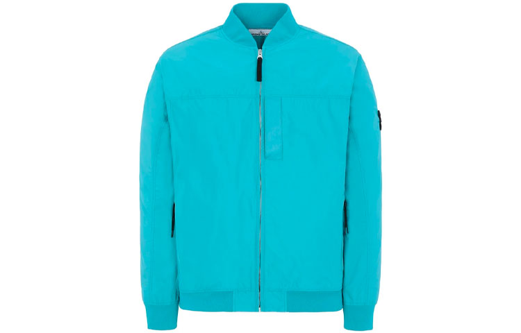 Stone Island  Zip Jacket Blue 721540622-V0042