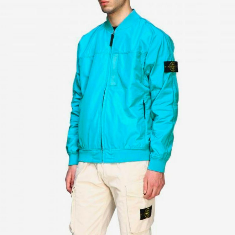 Stone Island  Zip Jacket Blue 721540622-V0042 圖 7