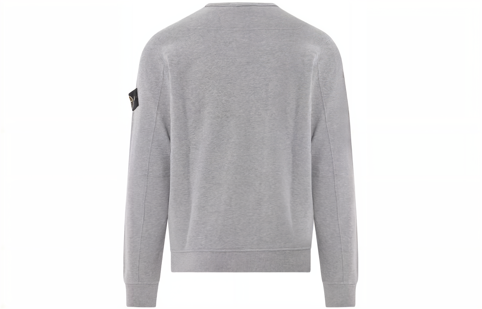 Stone Island Badge Crewneck Long Sleeve Sweatshirt Gray 791562420-V0M64 圖 3