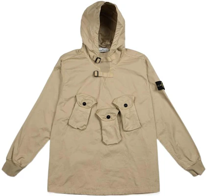 Stone Island 男士米色多口袋连帽夹克 751510110-V0191 Buy Stone Island 男士米色多口袋连帽夹克 751510110-V0191