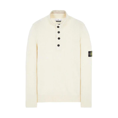 Stone Island Beige Pullover Long Sleeve Sweater for Men. 7915540A3-V0099