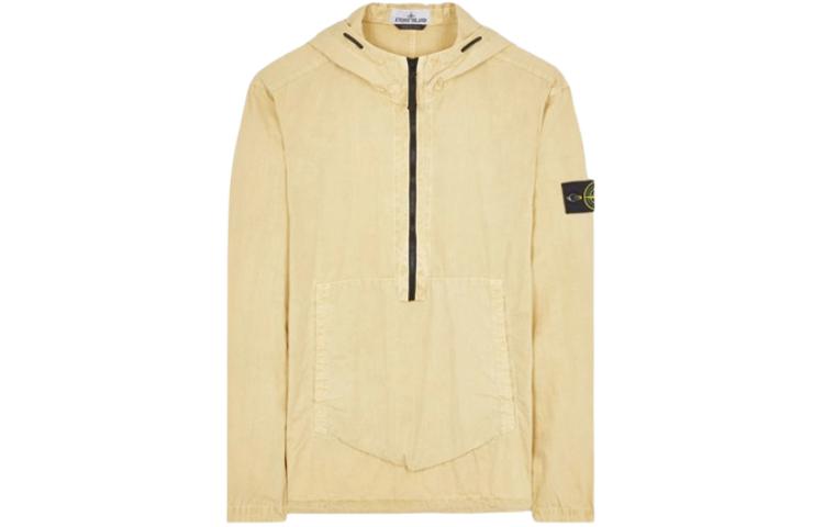 Stone Island Beige Zip-Up Hoodie Jacket 7915103WN-V0191