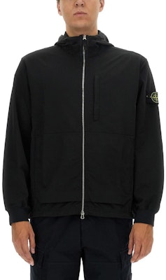 Chaqueta con capucha y cremallera Stone Island Badge Logo Negra para Hombre. 791566853-V0029 Shop Chaqueta con capucha y cremallera Stone Island Badge Logo Negra para Hombre. 791566853-V0029