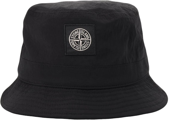 STONE ISLAND Topi Bucket Hitam Unisex Gaya Selesa & Pasangan. 781599376-V0029 Order STONE ISLAND Topi Bucket Hitam Unisex Gaya Selesa & Pasangan. 781599376-V0029