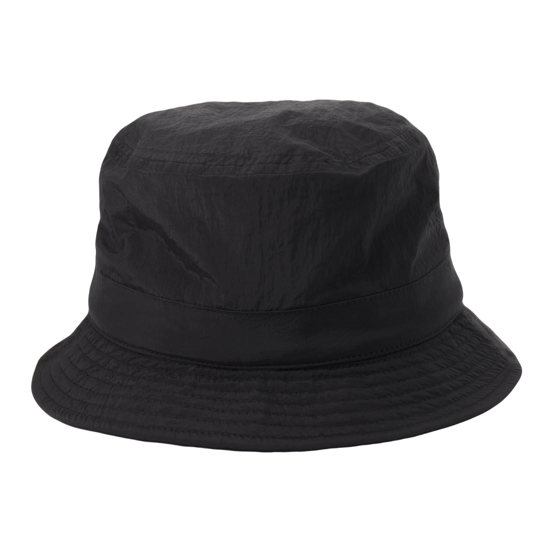 Shop STONE ISLAND Topi Bucket Hitam Unisex Gaya Selesa & Pasangan. 781599376-V0029