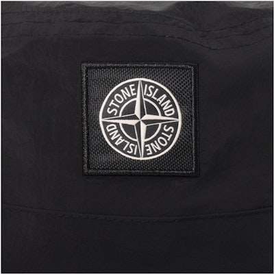 STONE ISLAND Topi Bucket Hitam Unisex Gaya Selesa & Pasangan. 781599376-V0029 Details for STONE ISLAND Topi Bucket Hitam Unisex Gaya Selesa & Pasangan. 781599376-V0029