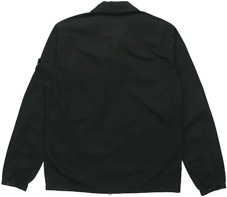 石头岛黑色棉质染色经典夹克配拉链口袋 7315107WN-V0129 Lookbook 石头岛黑色棉质染色经典夹克配拉链口袋 7315107WN-V0129