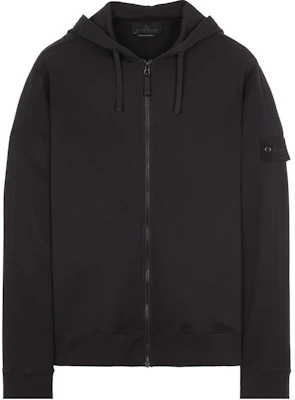 Stone Island Black Label Zip Hoodie Black 8015669F3-V0029 Buy Stone Island Black Label Zip Hoodie Black 8015669F3-V0029