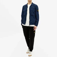Purchase Stone Island Black Logo Patch Casual Pants Autumn Collection 721564551-V0029