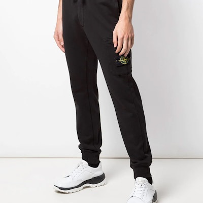 Stone Island Seluar Kasual Patch Logo Hitam Koleksi Musim Luruh 721564551-V0029 Sizing Stone Island Seluar Kasual Patch Logo Hitam Koleksi Musim Luruh 721564551-V0029