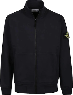 Chaqueta con cremallera para hombre Stone Island Negra con parche del logo 101564351-A0020 Buy Chaqueta con cremallera para hombre Stone Island Negra con parche del logo 101564351-A0020