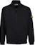 Buy Chaqueta con cremallera para hombre Stone Island Negra con parche del logo 101564351-A0020
