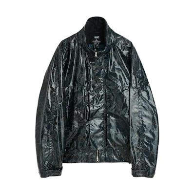 Stone Island Black Logo Print Long-Sleeve Jacket Unisex 771941116-V0029