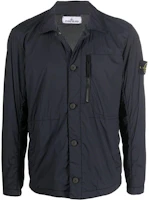 Stone Island Black Single-Breasted Shirt Jacket 761541431-V0020 Stone Island Black Single-Breasted Shirt Jacket 761541431-V0020
