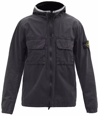 Stone Island Black Solid Color Hooded Jacket with Large Pockets 7615122WN-V0165 Buy Stone Island Black Solid Color Hooded Jacket with Large Pockets 7615122WN-V0165