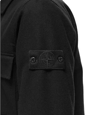 Stone Island Jaket Hitam Lengan Panjang Berkerah Solid Color 8115120F4-V0029 Details for Stone Island Jaket Hitam Lengan Panjang Berkerah Solid Color 8115120F4-V0029
