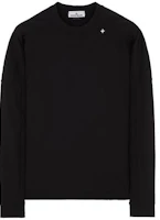 Stone Island Black Star Embroidered Crewneck Sweatshirt Mens Long Sleeve 8015604G5-V0029 Stone Island Black Star Embroidered Crewneck Sweatshirt Mens Long Sleeve 8015604G5-V0029