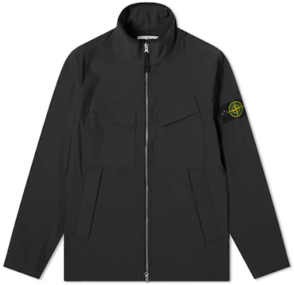 ストーンアイランド ブラック ジップアップ スタンドカラー ジャケット - 秋コレクション 741540827-V0029 Buy ストーンアイランド ブラック ジップアップ スタンドカラー ジャケット - 秋コレクション 741540827-V0029