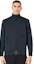 Shop Stone Island Blue Logo Zip-Up Long-Sleeve Jacket 801564351-A0020
