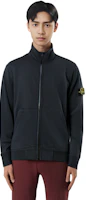 Details for Stone Island 藍色標誌拉鍊長袖外套 801564351-A0020