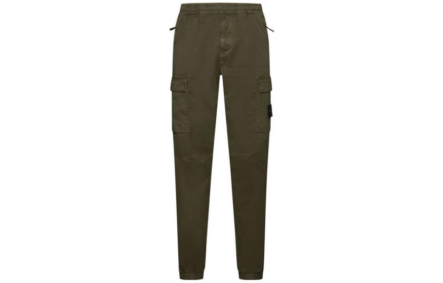 STONE ISLAND Brown  Casual Cargo Jogger Pants. 7915313L1-V0158