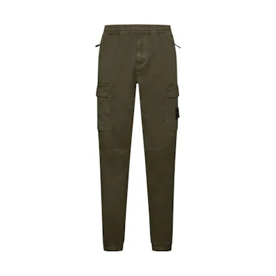 STONE ISLAND Brown Casual Cargo Jogger Pants. 7915313L1-V0158