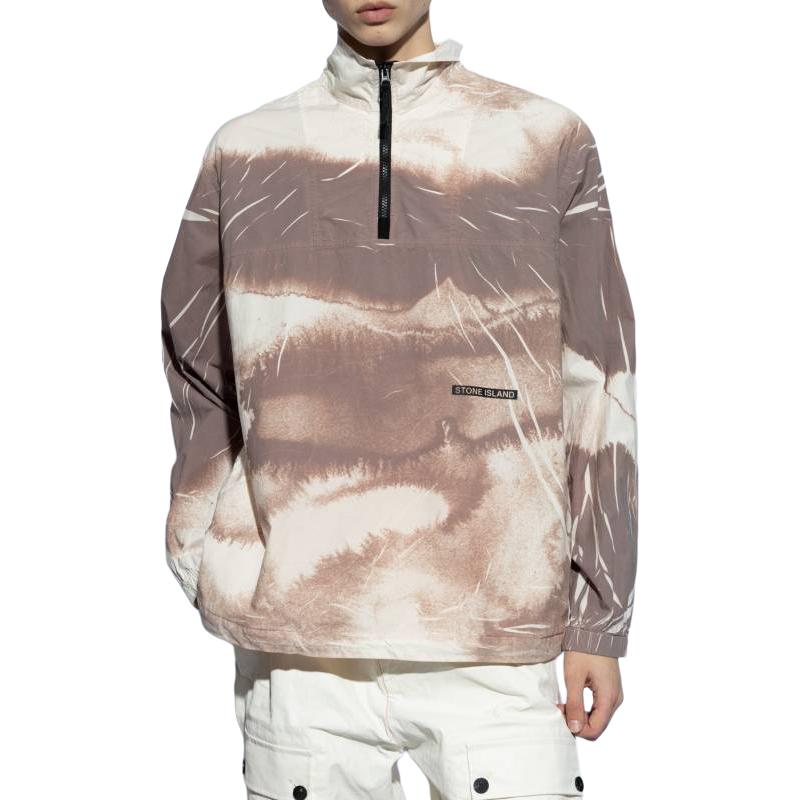 Stone Island Brown Full-Zip Slim Fit Jacket for Men. 801511492V0092 圖 4