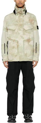 石頭島迷彩全印花拉鍊外套鼠尾草綠 外套 8015438E1-V0091 Lookbook 石頭島迷彩全印花拉鍊外套鼠尾草綠 外套 8015438E1-V0091