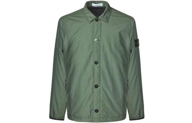 Stone Island Casual Collar Jacket Gray-Green 751511525-V0055