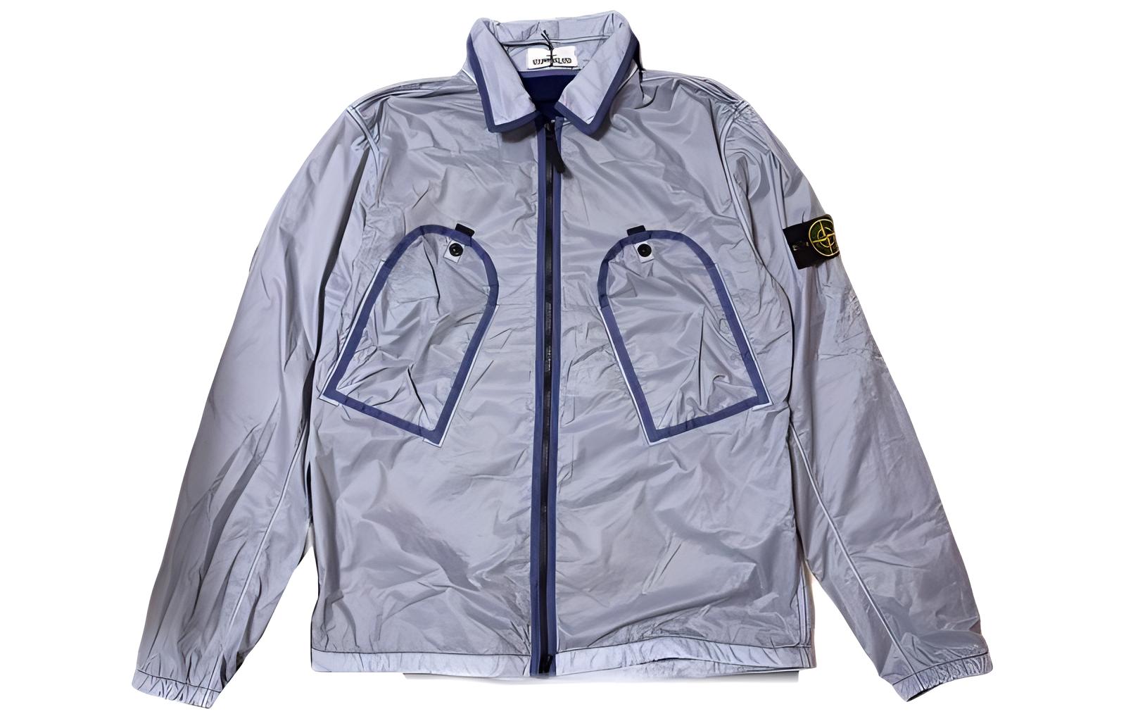 Stone Island Casual Pocket Jacket Light Blue Unisex 711511435V0024