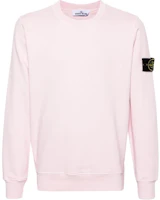 Stone Island Classic Badge Crewneck Sweatshirt Unisex Light Pink Spring/Summer Edition 801563051-V0080 Stone Island Classic Badge Crewneck Sweatshirt Unisex Light Pink Spring/Summer Edition 801563051-V0080
