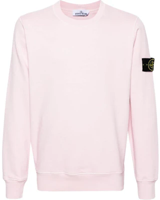 Stone Island 經典徽章男女同款圓領衫 淺粉 春夏版 801563051-V0080 Order Stone Island 經典徽章男女同款圓領衫 淺粉 春夏版 801563051-V0080