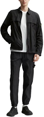 ストーンアイランド メンズクラシックブラックロゴ入りジップジャケット 春秋用 801510522-V0029 Sizing ストーンアイランド メンズクラシックブラックロゴ入りジップジャケット 春秋用 801510522-V0029