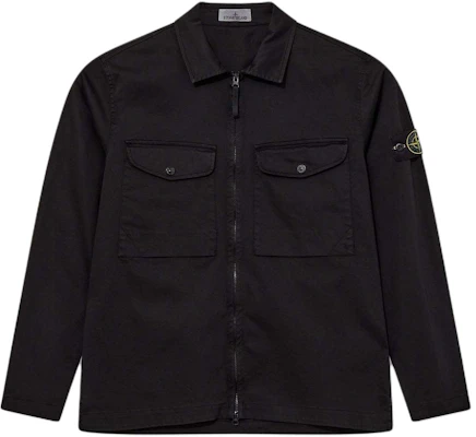 STONE ISLAND Classic Clean Fit Black Long Sleeve Zip-Up Jacket for Men. 801510812-V0029 Buy STONE ISLAND Classic Clean Fit Black Long Sleeve Zip-Up Jacket for Men. 801510812-V0029