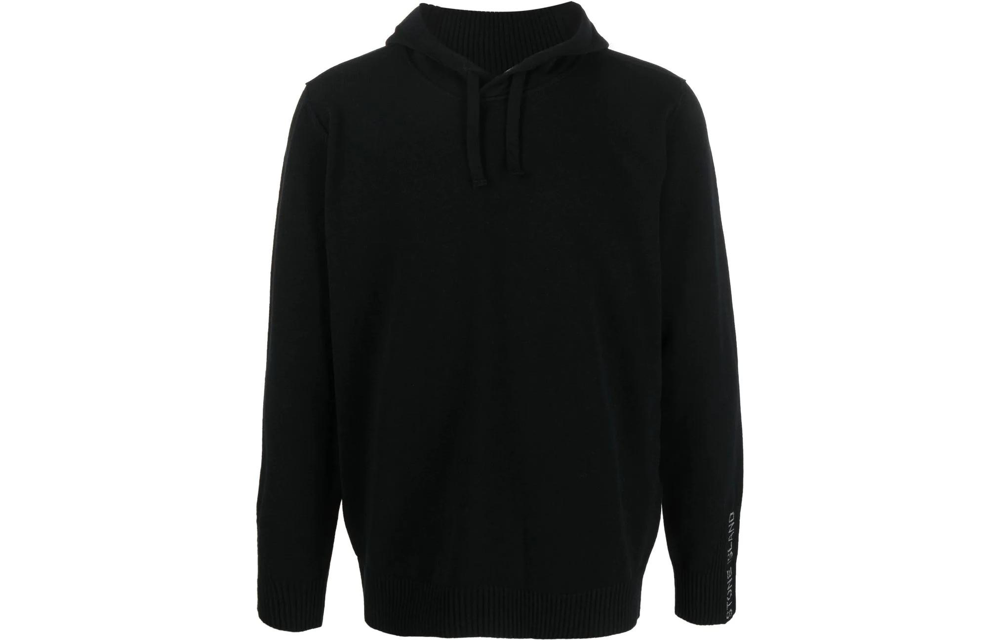 Stone Island Classic Hoodie Crewneck Long Sleeve Sweatshirt Men Black 7715546-A8V0029 圖 2