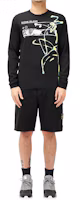 Details for STONE ISLAND 經典Logo黑色休閒短褲春夏款 721564651-V0029