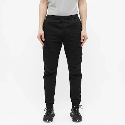 STONE ISLAND Seluar Jogger Kargo Logo Klasik Lelaki Wool Hitam. 731531414-V0029 Lookbook STONE ISLAND Seluar Jogger Kargo Logo Klasik Lelaki Wool Hitam. 731531414-V0029