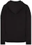 Lookbook STONE ISLAND Classic Logo Zip Hoodie Unisex Black Spring Autumn Sweatshirt 801563160-V0029