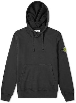STONE ISLAND Hoodie Hitam Logo Patch Klasik Sweatshirt 731564120-V0029 Order STONE ISLAND Hoodie Hitam Logo Patch Klasik Sweatshirt 731564120-V0029