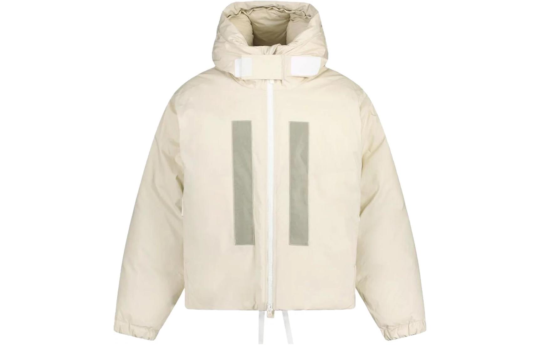 STONE ISLAND Colorblock Hooded Down Jacket Unisex - Plaster Color. 7915424X2-V0097 圖 2