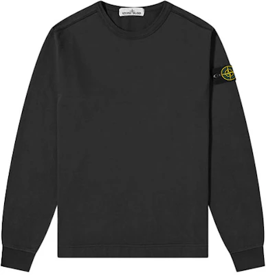 Stone Island 羅盤徽章黑色長袖圓領運動衫 731564450-V0029 Order Stone Island 羅盤徽章黑色長袖圓領運動衫 731564450-V0029