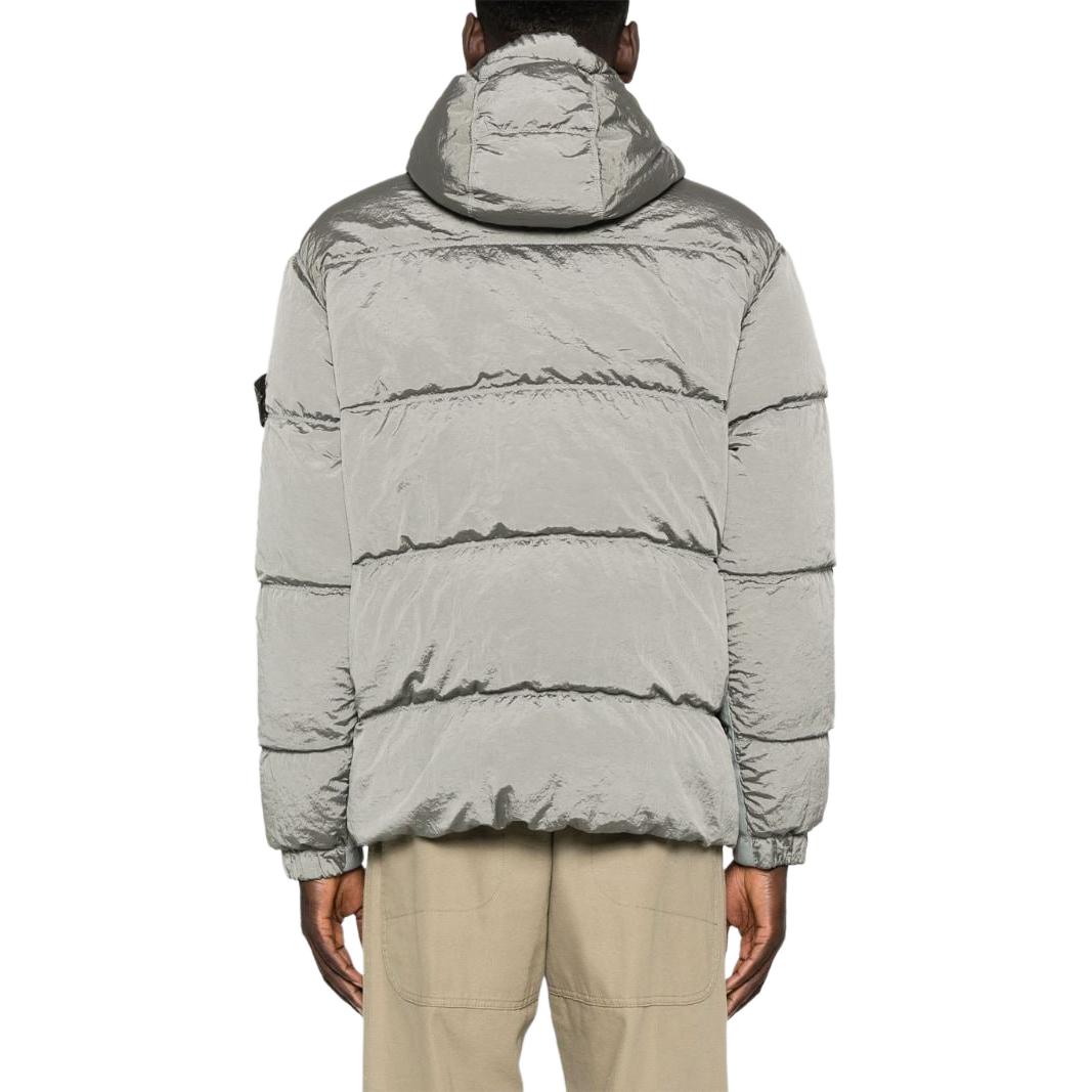 STONE ISLAND Compass Badge Hooded Puffer Jacket Unisex Grey 811541419-V0160 圖 6