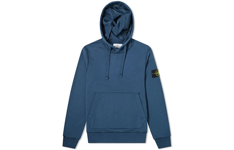 Stone Island Compass Badge Pullover Sweatshirt Men’s Blue. 721564151-V0028 圖 2
