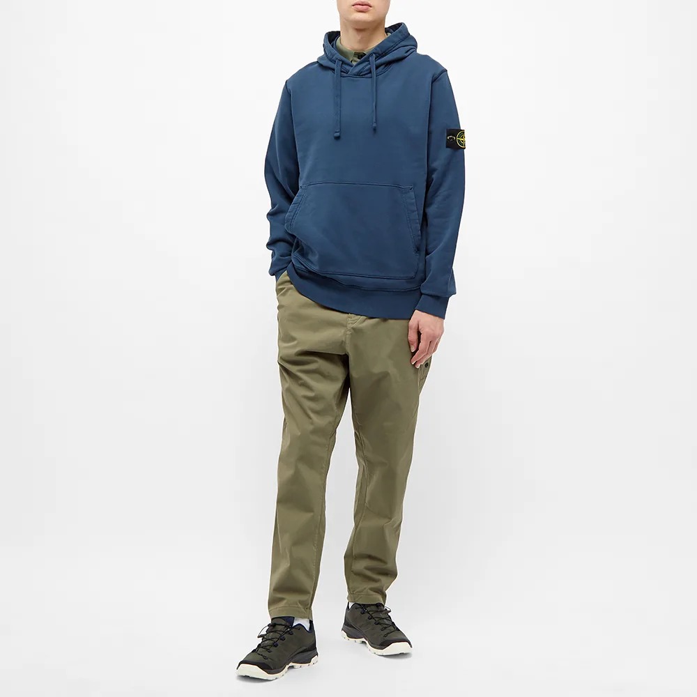 Stone Island Compass Badge Pullover Sweatshirt Men’s Blue. 721564151-V0028 圖 3