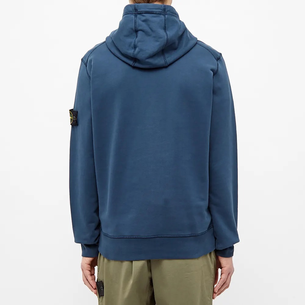 Stone Island Compass Badge Pullover Sweatshirt Men’s Blue. 721564151-V0028 圖 5
